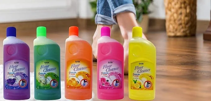 SAYA Household Cleaning Combo-Pack of 6 (Dishwash Liquid, Handwash, Floor Cleaner, Toilet Cleaner, Glass Cleaner, Detergent Liquid) Multi Purpose Cleaners for Home and Office